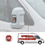 Coques rtros fourgon Ducato MILENCO Blanches