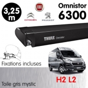 Pack Store Thule 6300 Anthracite + fixations Ducato H2 aprs 2007