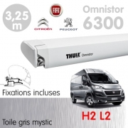 Pack Store Thule 6300 Blanc + fixations Ducato H2 aprs 2007