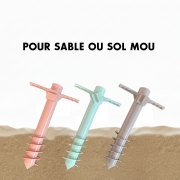 Pied de parasol à visser 25-40 mm