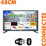 Smart TV LED HD 48 cm 18,5 pouces ANTARION