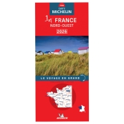 Carte de France Michelin Quart Nord Ouest 2026