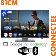 Smart TV LED FHD 81 cm 32 pouces Google TV ANTARION