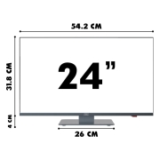 Smart TV LED FHD 60 cm 24 pouces Google TV ANTARION