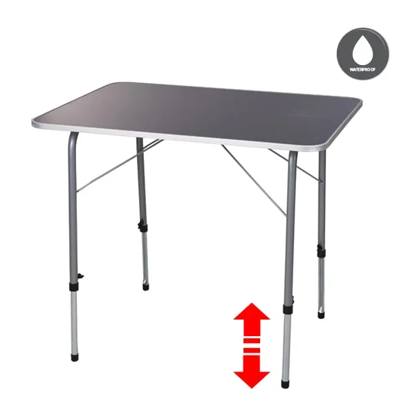 Table de camping pliante 80x60cm